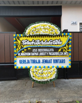 Papan Bunga Duka di Ninati