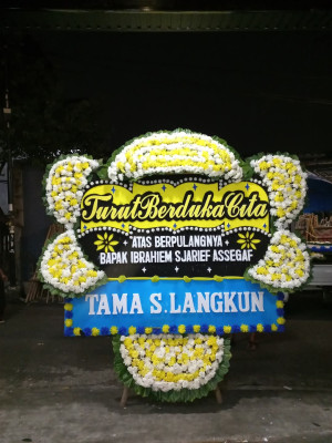 Papan Bunga Duka di Ninati