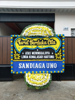 Papan Bunga Duka di Ninati
